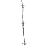 Barbed Wire Roll – 3.00 mm Galvanized Double Ply Line Wire with 4-Point Barbs, 75 mm Pitch